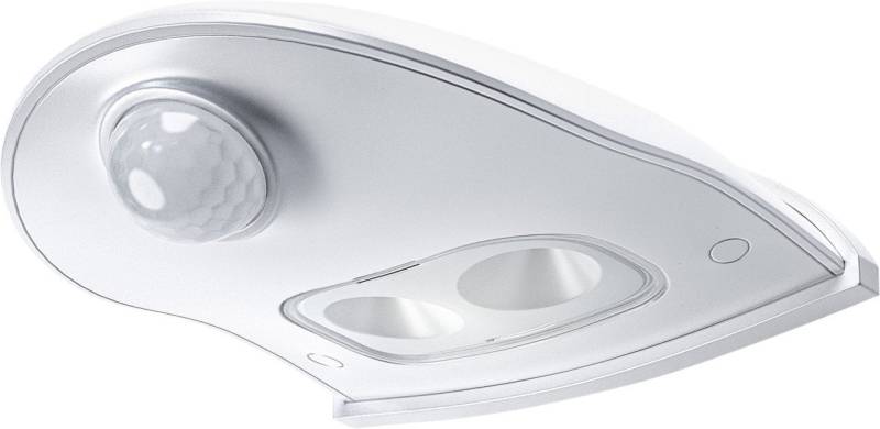 Ledvance Außen-Wandleuchte Ledvance LED Außen-Wandleuchte Down weiß mit, Inkl. Leuchtmittel, Mit Bewegungsmelder nicht dimmbar nicht Smart Home-fähig von Ledvance