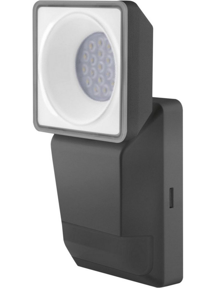 Ledvance Außen-Wandleuchte Ledvance LED Außenleuchte Endura Pro Spot Sensor, Inkl. Leuchtmittel, Mit Bewegungsmelder nicht dimmbar nicht Smart Home-fähig von Ledvance