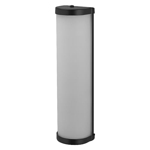 Ledvance BATHROOM CLASSIC CYLINDER Badezimmer-Wandleuchte 320mm, schwarz, E14-Sockel, kann mit smarter Lampe bestückt werden, hochwertige Verarbeitung, Zylinderform, IP44 Schutzklasse von Ledvance
