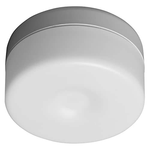 LEDVANCE Batteriebetriebene Leuchte für Innenanwendungen | DOT-it TOUCH HIGH | kaltweiss | 0.45W | weiss | per USB wiederaufladbarer Akku von LEDVANCE
