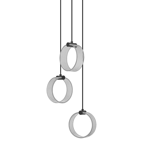 LEDVANCE Decor Circle 3XPendant PL 20W Click CCT Black von LEDVANCE