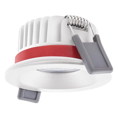 Ledvance Einbaustrahler für bestimmte feuerhemmende Zwischendecken, feststehend SP FP FIX P 8W 927 PS DIM IP65 WT von Ledvance