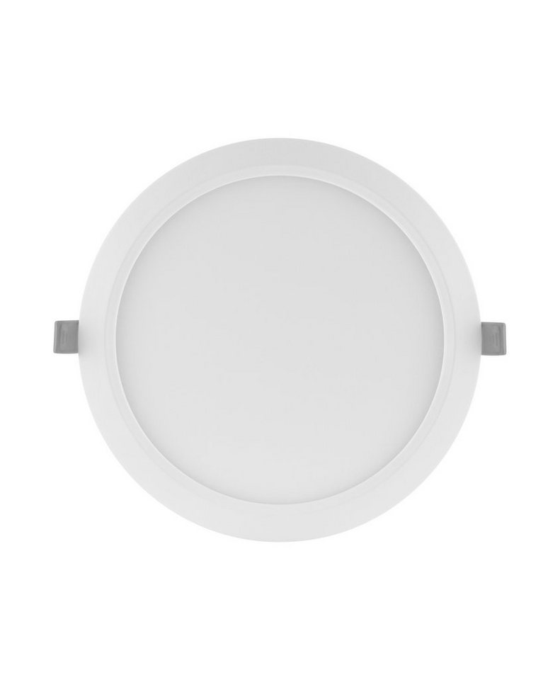 Ledvance LED Deckenspot DOWNLIGHT SLIM ROUND, LED fest integriert, Leuchtmittel enthalten, Kalt weiß, Direkter Ersatz für Leuchten mit Kompaktleuchtstofflampen von Ledvance