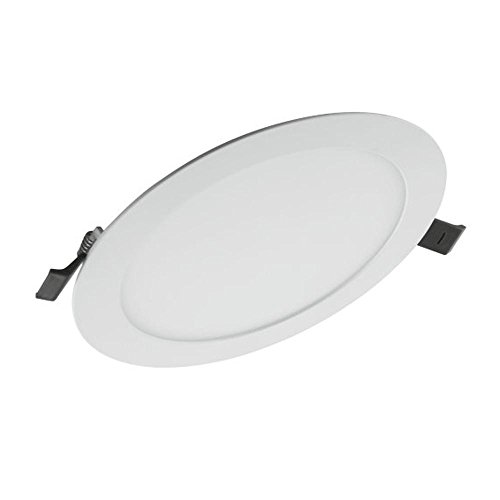 LEDVANCE LED Downlight | Leuchte für Innenanwendungen | Kaltweiß | 200,0 mm x 23,0 mm | DOWNLIGHT SLIM ALU von Ledvance