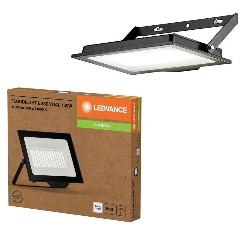 Ledvance LED Flutlichtstrahler LEDVANCE FL Essential 4058075831476 LED-Flutlichtstrahler 100 W Kaltw von Ledvance
