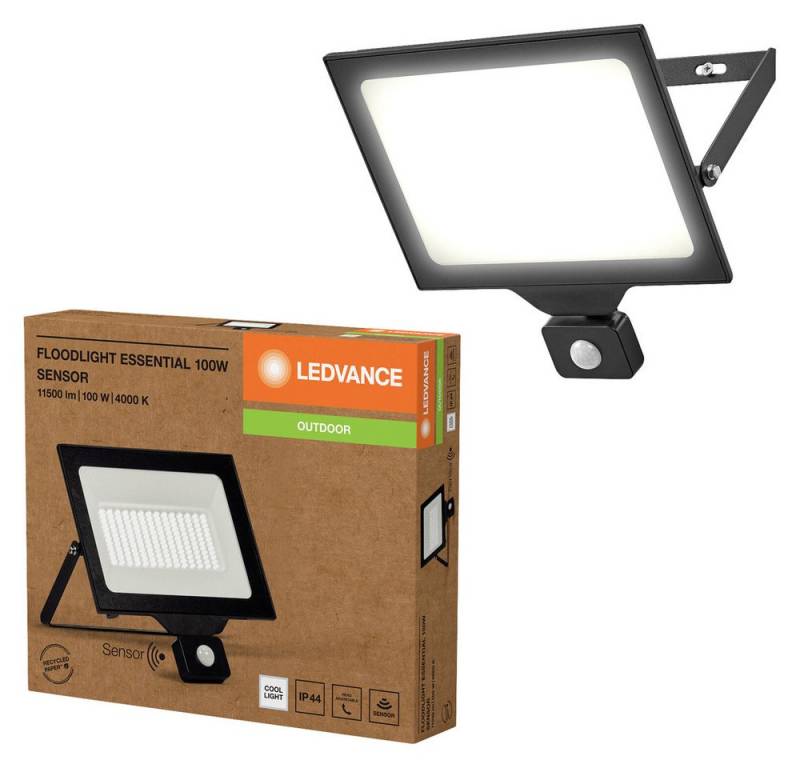 Ledvance LED Flutlichtstrahler LEDVANCE FL Essential 4058075831599 LED-Flutlichtstrahler 100 W Kaltw von Ledvance