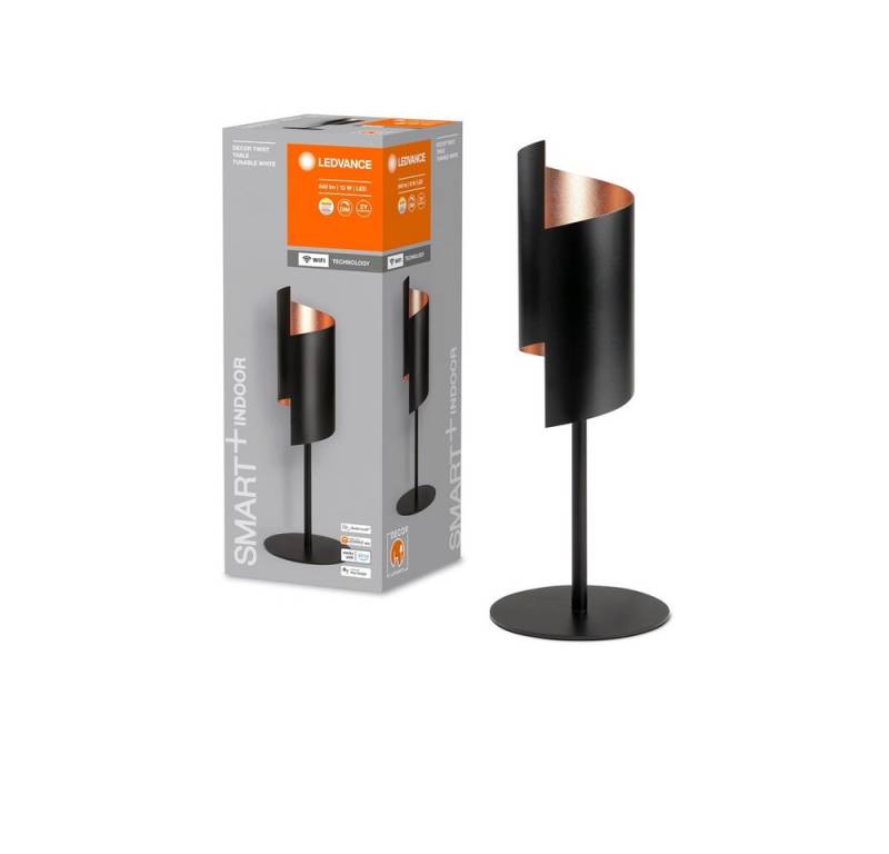 Ledvance LED Leselampe Steel, 12W, warmweiß, 450lm, IP20, 150x150mm, smarthomefähig, warmweiß von Ledvance