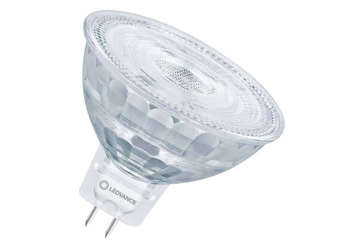 Ledvance LED-Leuchtmittel LED MR16 DIM P, GU 5,3, 1 St., 927/930/940 je nach Variante, Warm weiß/Kalt weiß je nach Variante, Geringer Wartungsaufwand durch lange Lebensdauer von Ledvance