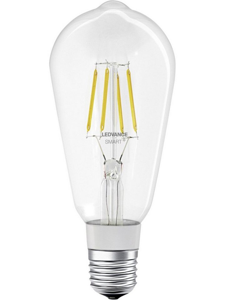 Ledvance LED-Leuchtmittel Ledvance LED Leuchtmittel Smart+ BT CLA Edison 50, Dimmbar Smart Home-fähig von Ledvance