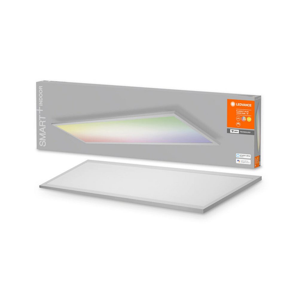 Ledvance LED Panel Aluminum, 36W, warmweiß, 3000lm, L1200mm, warmweiß von Ledvance