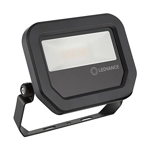 Ledvance LED-Scheinwerfer GEN 3 Schwarz 10W 1200lm 100D - 840 Kaltweiß | IP65 - Symmetrisch von Ledvance