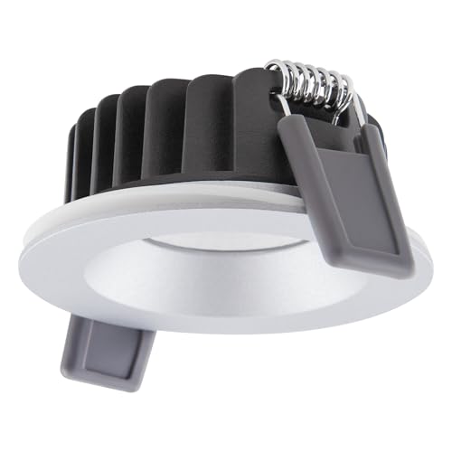 Ledvance LED-Spot Air Fix Aluminium Silber 6W 510lm 36D - 930 Warmweiß | Ausschnitt 68mm - IP65 - Höchste Farbwiedergabe - Dimmbar von Ledvance