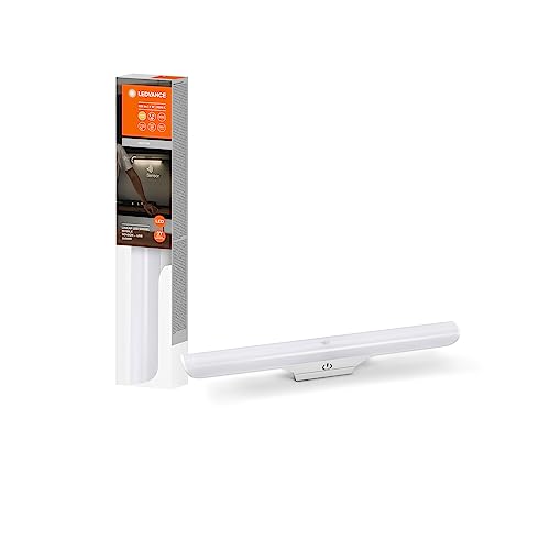 LEDVANCE LINEAR LED SWIVEL Unterschrankleuchte, 4W, 325lm, warmweißes Licht, magnetischer Leuchtenkörper, Bewegungs- und Tageslichtsensor, dimmbar, lange Lebensdauer, Schutzklasse IP20, 3000K LEDVANCE LINEAR LED SWIVEL Unterschrankleuchte, 4W, 325lm, warmweißes Licht, magnetischer Leuchtenkörper, Bewegungs- und Tageslichtsensor, dimmbar, lange Lebensdauer, Schutzklasse IP20, 3000K von LEDVANCE