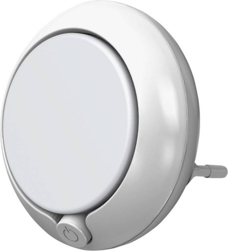 Ledvance Nachtlicht Ledvance LED Nachtlicht Lunetta Round weiß, Inkl. Leuchtmittel, Nicht dimmbar nicht Smart Home-fähig ohne Bewegungsmelder von Ledvance