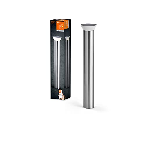 LEDVANCE SMART+ Outdoor WiFi-Wegeleuchte 10W, 850lm, grau, mit warmweißem Licht (3000K) und 16 Mio. Farben, hochwertiges Edelstahlgehäuse, steuerbar per App, kompatibel mit Amazon, Google und Co. von LEDVANCE