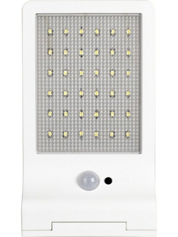 Ledvance Wandleuchte Ledvance LED Solarleuchte Door weiß, Inkl. Leuchtmittel, Mit Bewegungsmelder nicht dimmbar nicht Smart Home-fähig von Ledvance