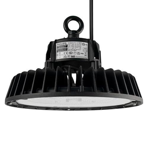 Ledvion - LED Hallenstrahler 100W Treiber, Dimmbare, 175lm/W, 17.500L, 4000K, IP65, 5 Jahre Garantie, UFO Lampe von Ledvion