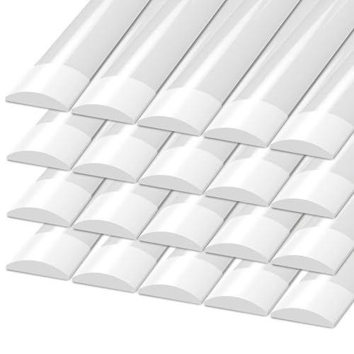 Ledvion - 20er-pack LED Batten T8 Tube 120cm (30W, 6500K, 4800L), Leuchtstreifen, LED-Leuchtstoffröhre Flicker-Free, Deckenleuchten Garage Beleuchtung von Ledvion
