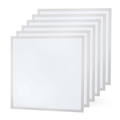 Ledvion - 6x LED Panel, 60x60, 24W, 6500K, 5040 Lumen, Einbau Deckenleuchte, Inkl. LED Treiber + Schnellanschluss von Ledvion