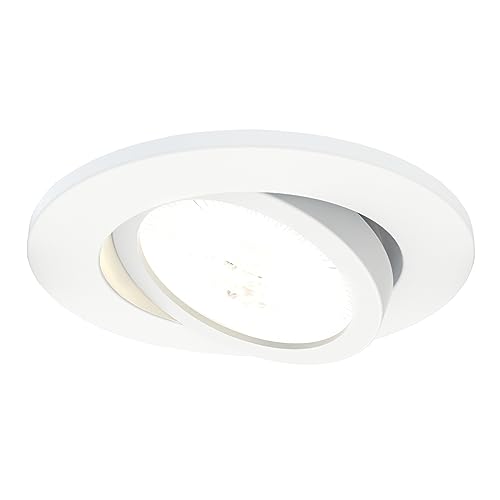 Ledvion Dimmbarer LED-Einbaustrahler, IP65, 7W, CCT, ø90mm, 5 Jahre Garantie Badezimmer-Einbaustrahler, Deckenstrahler Einbaustrahler, Einbaustrahler von Ledvion