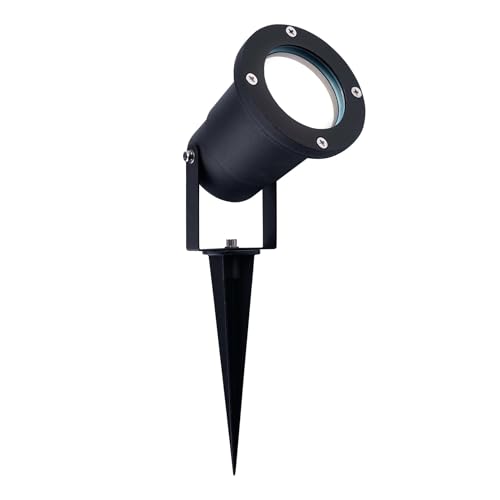 Ledvion - LED Strahler, Aluminium, IP65, 5W, 6500K, 1 Meter Kabel, LED Spot, Garten Spot von Ledvion