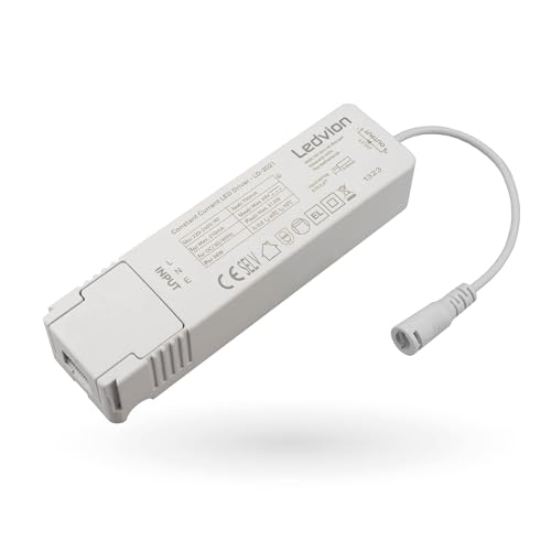 Ledvion - LED-Treiber für LED-Panels, 32W-40W, Optimale Stromversorgung für Beleuchtungssysteme, Aluminium-Deckenleuchten-LED-Treiber Ledvion - LED-Treiber für LED-Panels, 32W-40W, Optimale Stromversorgung für Beleuchtungssysteme, Aluminium-Deckenleuchten-LED-Treiber von Ledvion