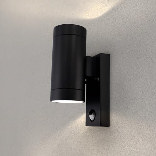 Ledvion LED Wandleuchte Nova mit Sensor - Schwarz - GU10 - Beidseitig von Ledvion