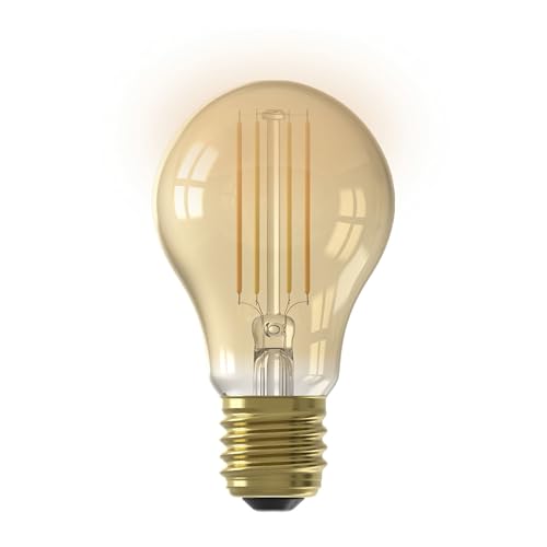 Ledvion - SMART CCT E27 LED Lampe Dimmbar, Gold, Bluetooth, 7W, Wi-Fi, Deckenleuchte von Ledvion