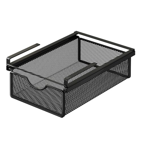 LeeQinersw Hängender Ausziehbarer Schubladenkorb Unterregal Regal Organizer Aufbewahrungskorb Kaffeepads Ordnungssystem für Kommode Büro Küche Schlafzimmer, 37 cm X 22.5 cm X LeeQinersw Hängender Ausziehbarer Schubladenkorb Unterregal Regal Organizer Aufbewahrungskorb Kaffeepads Ordnungssystem für Kommode Büro Küche Schlafzimmer, 37 cm X 22.5 cm X von LeeQinersw