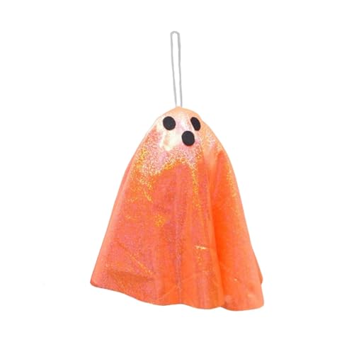 LeeQinersw Halloween Hängegeist Beleuchteter Geist Hängende Figur Dekoration Innendekoration Schafft Intensive Gruselstimmung für Themenveranstaltungen Und, Orange LeeQinersw Halloween Hängegeist Beleuchteter Geist Hängende Figur Dekoration Innendekoration Schafft Intensive Gruselstimmung für Themenveranstaltungen Und, Orange von LeeQinersw