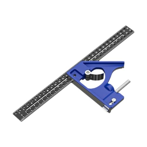 LeeQinersw Kombinationswinkel, T-Lineal, Aluminiumlegierung, Holzbearbeitungswerkzeug, 45/90 Grad, professionelles Messwerkzeug, 12 Zoll/30 °C LeeQinersw Kombinationswinkel, T-Lineal, Aluminiumlegierung, Holzbearbeitungswerkzeug, 45/90 Grad, professionelles Messwerkzeug, 12 Zoll/30 °C von LeeQinersw
