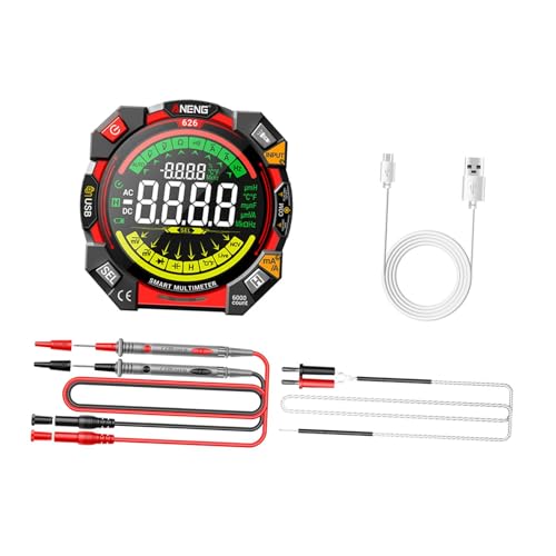 LeeQinersw Multimeter Multi 6000 Zählt Elektriker Werkzeug Elektrische Multimeter von LeeQinersw