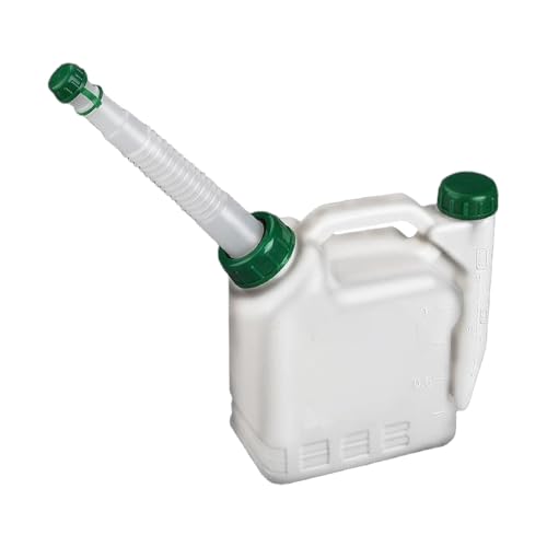 LeeQinersw Ölmischflasche Als Praktischer Zweitakt Mischbehälter Und Messbecher Ein Kraftstoffmischbehälter mit Öldüse für Zeitsparende Bedienung für Arbeiten M, 1.5 L von LeeQinersw