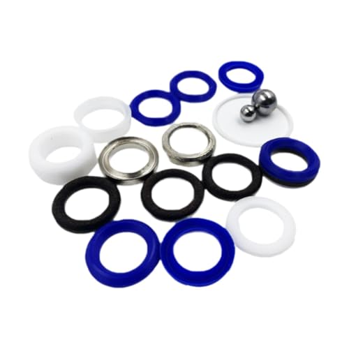 LeeQinersw Pumpenreparatursatz für Hochdrucksprüher mit Pumpendichtung Als Zubehörsatz Und O Ringen Aus Robustem Und Metall für Eine Lange Haltbarkeit F, Style A LeeQinersw Pumpenreparatursatz für Hochdrucksprüher mit Pumpendichtung Als Zubehörsatz Und O Ringen Aus Robustem Und Metall für Eine Lange Haltbarkeit F, Style A von LeeQinersw