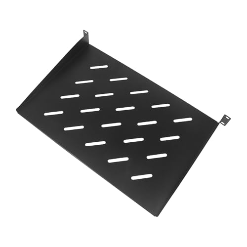 LeeQinersw Server Rack Regal, Robuster 1U Stahl Freischwinger Rack Montageträger für 19 Zoll Netzwerkgeräte, Tiefe 20 cm LeeQinersw Server Rack Regal, Robuster 1U Stahl Freischwinger Rack Montageträger für 19 Zoll Netzwerkgeräte, Tiefe 20 cm von LeeQinersw