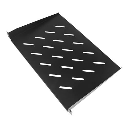 LeeQinersw Server Rack Regal, Robuster 1U Stahl Freischwinger Rack Montageträger für 19 Zoll Netzwerkgeräte, Tiefe 25 cm LeeQinersw Server Rack Regal, Robuster 1U Stahl Freischwinger Rack Montageträger für 19 Zoll Netzwerkgeräte, Tiefe 25 cm von LeeQinersw