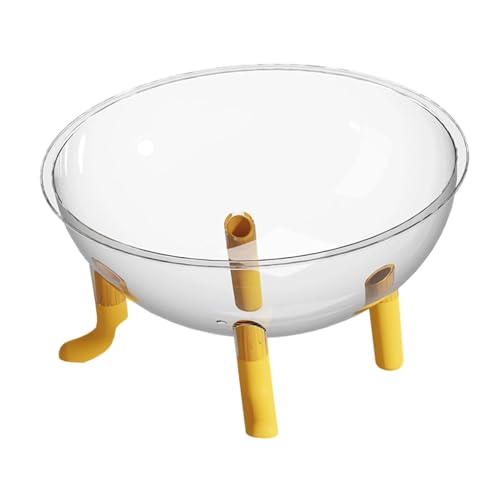 LeeQinersw Space Capsule Katzenbett Acryl Nest für Haustiere mit Großzügigem Tiefem Komfortdesign Und Einfach zu Reinigender Oberfläche für Katzen Und Kleine Ha, Gelb LeeQinersw Space Capsule Katzenbett Acryl Nest für Haustiere mit Großzügigem Tiefem Komfortdesign Und Einfach zu Reinigender Oberfläche für Katzen Und Kleine Ha, Gelb von LeeQinersw