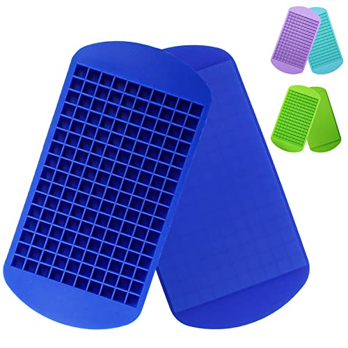 Silicone Mini Ice Cube Trays 2 Pack, 160 Small Ice Cube Molds Easy Release Crushed Ice Cube for Chilling Whiskey Cocktail, BPA Free Flexible Stackable and Durable Soft Mold Storage Containers Silicone Mini Ice Cube Trays 2 Pack, 160 Small Ice Cube Molds Easy Release Crushed Ice Cube for Chilling Whiskey Cocktail, BPA Free Flexible Stackable and Durable Soft Mold Storage Containers von LeeYean