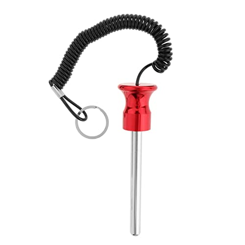 Leeadwaey Magnetische Gewichts-Stapelnadel mit Zugseil, Ersatzteile, 10 x 105 mm, Rot Leeadwaey Magnetische Gewichts-Stapelnadel mit Zugseil, Ersatzteile, 10 x 105 mm, Rot von Leeadwaey