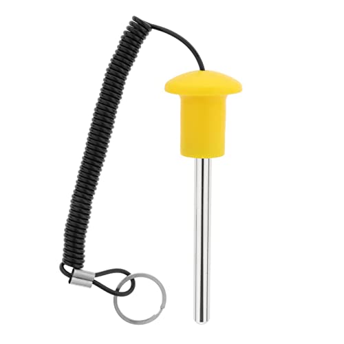 Leeadwaey Magnetischer Gewichts-Stapelstift, Wahlschlüssel, Übungsteile, Zubehör, 10 x 105 mm, Gelb, 10 x 105 mm von Leeadwaey