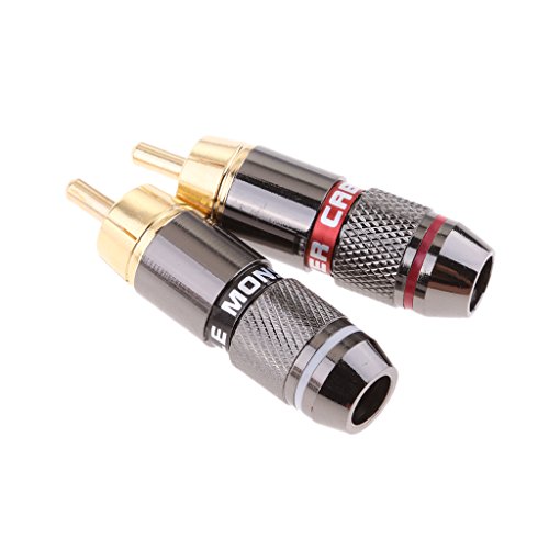 RCA Phono Male Plug Solder Connector Adapter Terminal AV RCA Phono Male Plug Solder Connector Adapter Terminal AV von Leeadwaey