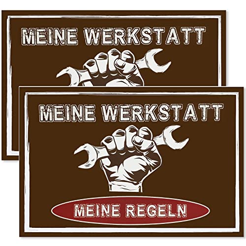 Papa Schild 2 Stück, Vatertags Geschenkschild 20cm x 30cm, Eindringling, Vatertagsgeschenk, Männergeschenke, Vater Geschenk, Geburtstagsgeschenk für Papa, Eindringling, Geschenk für Papa von Leeelyan