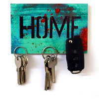 Magnet Schlüsselbrett "Home" 3 Magnete von LeefvonRoenn