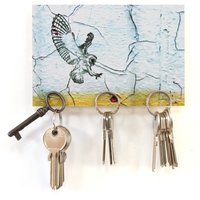 Schlüsselbrett „Eule Apfel"/Geschenkidee Als Geburtstagsgeschenk, Einzugsgeschenk Oder Zu Weihnachten Personalisierte Geschenke /Present von LeefvonRoenn