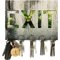 Schlüsselbrett „Exit Natur"/Geschenkidee Als Geburtstagsgeschenk, Einzugsgeschenk Oder Zu Weihnachten Personalisierte Geschenke von LeefvonRoenn