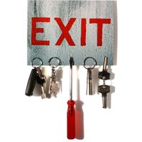 Schlüsselbrett „Exit Rot"/Geschenkidee Als Geburtstagsgeschenk, Einzugsgeschenk Oder Zu Weihnachten Personalisierte Geschenke Schlüsselbrett „Exit Rot"/Geschenkidee Als Geburtstagsgeschenk, Einzugsgeschenk Oder Zu Weihnachten Personalisierte Geschenke von LeefvonRoenn