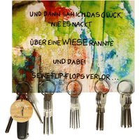 Schlüsselbrett „Glück"/Geschenkidee Als Geburtstagsgeschenk, Einzugsgeschenk Oder Zu Weihnachten Personalisierte Geschenke von LeefvonRoenn