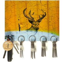 Schlüsselbrett „Hirsch"/Geschenkidee Als Geburtstagsgeschenk, Einzugsgeschenk Oder Zu Weihnachten Personalisierte Geschenke Schlüsselbrett „Hirsch"/Geschenkidee Als Geburtstagsgeschenk, Einzugsgeschenk Oder Zu Weihnachten Personalisierte Geschenke von LeefvonRoenn