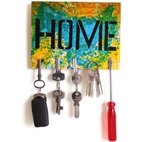 Schlüsselbrett „Home Splash"/Geschenkidee Als Geburtstagsgeschenk, Einzugsgeschenk Oder Zu Weihnachten Personalisierte Geschenke Schlüsselbrett „Home Splash"/Geschenkidee Als Geburtstagsgeschenk, Einzugsgeschenk Oder Zu Weihnachten Personalisierte Geschenke von LeefvonRoenn