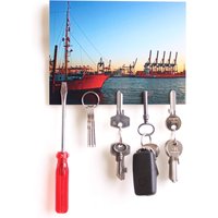 Schlüsselbrett „Övelgönne"/Geschenkidee Als Geburtstagsgeschenk, Einzugsgeschenk Oder Zu Weihnachten Personalisierte Geschenke Schlüsselbrett „Övelgönne"/Geschenkidee Als Geburtstagsgeschenk, Einzugsgeschenk Oder Zu Weihnachten Personalisierte Geschenke von LeefvonRoenn